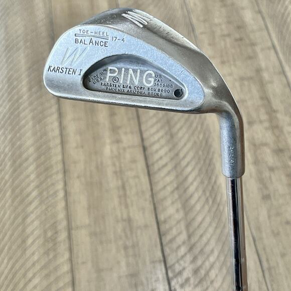Ping Other - Vintage PING Karsten I W Pitching Wedge Black Dot RH ZZ-Lite Stiff Steel 35.5"
